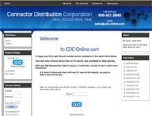 Tablet Screenshot of cdc-online.com